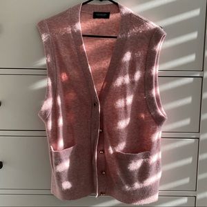 Scotch & Soda Pink Sweater Vest